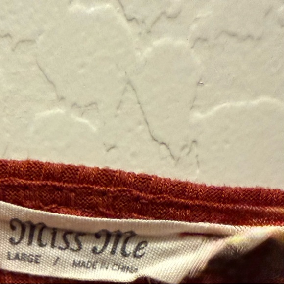 Miss Me Rust Ribbed Camisole - Picture 3 of 4